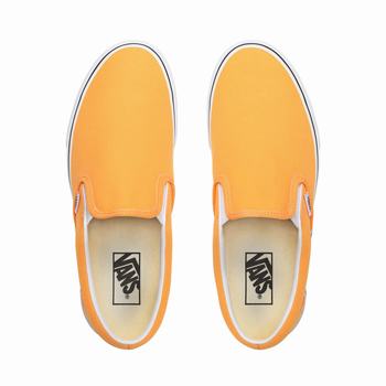 Damske Slip On Tenisky Vans Neon Classic Oranžové/Biele VA42SANIU